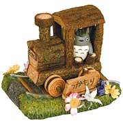 My Neighbor Totoro on a Choo-Choo Train Diorama Statue